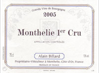 Domaine Alain Billard Premier Cru