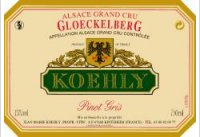 Koehly - Grand Cru Gloeckelberg