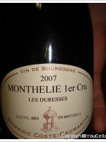 Domaine Coste-Caumartin - 1er Cru Les Duresses
