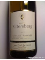 Jean Paul Schmitt, Gewurztraminer Rittersberg Réserve Personnelle