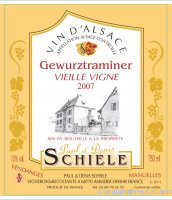 Paul et Denis Schiele Gewurztraminer Vieilles Vignes