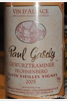 Paul Gaschy Gewurztraminer Frohnenberg Cuvée Vieilles vignes