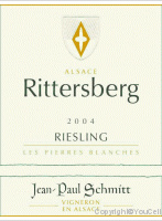 Jean Paul Schmitt, Riesling Rittersberg Les Pierres Blanches
