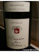 Domaine les Béliers - Auxerrois Vignobles d'Ancy