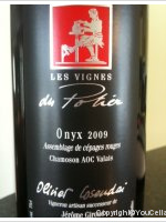 Les Vignes du Potier Onyx