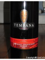 Tembana Valley Cabernet Sauvignon Shiraz