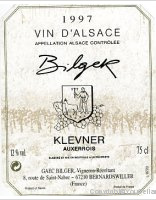 Bilger Klevner Cuvée Réserve