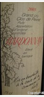 Cave de la Commune de Pully, Chardonnay Grand Cru Clos de Pevret