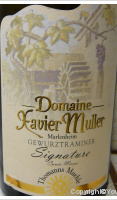 Domaine Xavier Muller Gewurztraminer Signature Cuvée Marie