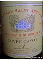 Château Saint Antoine Cuvée Cayot