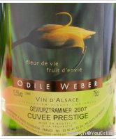 Odile Weber Gewurztraminer Cuvée Prestige