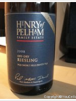 Henry of Pelham, Off Dry Riesling (VQA Short Hills Bench)