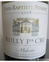 Jean-Baptiste Ponsot, Premier Cru Molesme