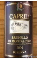 Caprili - Riserva