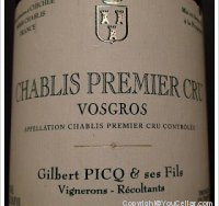 Gilbert Picq & ses Fils, Premier Cru Vosgros
