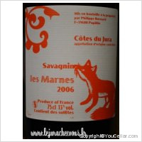 Philippe Bornard - Savagnin - Les Marnes