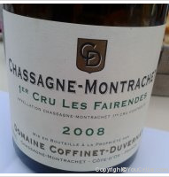 Domaine Coffinet-Duvernay - 1er Cru les Fairendes