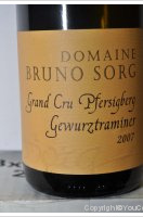Bruno Sorg - Grand Cru Pfersigberg