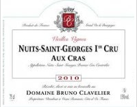 Domaine Bruno Clavelier - 1er Cru Aux Cras
