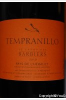 Le Champ des Barbiers Tempranillo