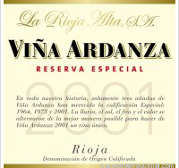 Viña Ardanza Reserva Especial