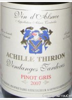 Achille Thirion -Vendanges tardives