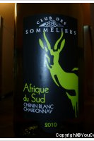 Club des Sommeliers Chenin Blanc Chardonnay (W.O. Western Cape)