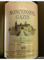 Château Monconseil Gazin - Sec