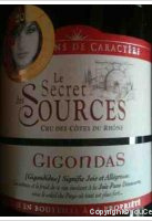 Vignerons de Caractère, Le Secret des Sources