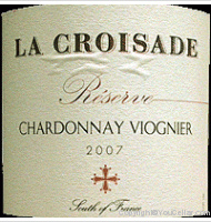 La Croisade Réserve Chardonnay Viognier