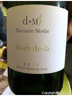 Domaine Modat - de-ci de-là