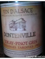 Dontenville, Pinot Gris Vendanges Tardives