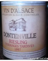 Dontenville, Riesling Vendanges Tardives