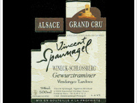 Vincent Spannagel - Grand Cru Wineck Schlossberg Vendanges tardives