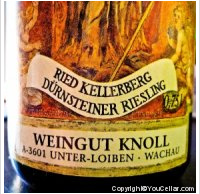 Weingut Knoll, Ried Kellerberg Dürnsteiner Riesling Smaragd