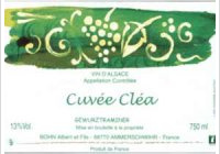 Albert Bohn - Cuvée Cléa