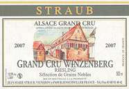 Jean-Marie Straub - Grand Cru Wizenberg - Sélection grains nobles