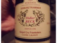 Didier Beck - Grand Cru Frankstein cuvée Laurent