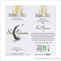 Brand et Fils - Nuit Rhénane Vendanges tardives
