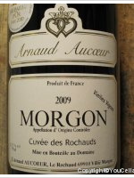 Arnaud Aucoeur - Cuvée des Rochauds