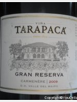 Viña Tarapacá - Gran Reserva Carmenère