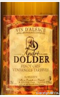André Dolder, Pinot Gris Vendanges Tardives