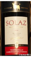 Bodegas Osborne, Solaz Tempranillo Cabernet