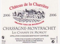 Château de la Charrière - Les Champs de Morjot