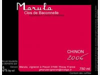 Gérard Marula - Clos de Baconnelle