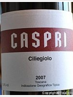 Caspri, Ciliegiolo