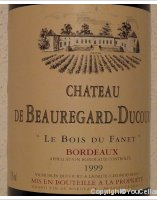 Château de Beauregard Ducourt - Le Bois du Fanet