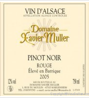 Domaine Xavier Muller - Élevé en Barrique