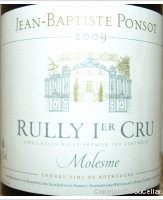 Jean-Baptiste Ponsot, Premier Cru Molesme