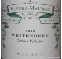 Veyder Malberg, Weitenberg Grüner Veltliner